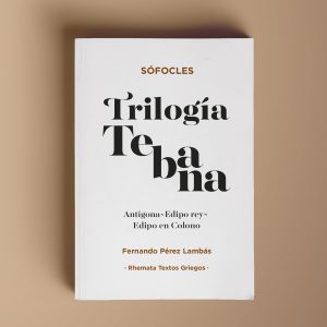 Portada del libro "Trilogía Tebana"